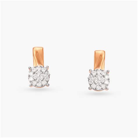 Enchanting Radiance Diamond Stud Earrings