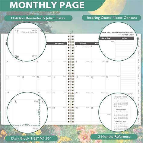 Coboll 2026-2027 Monthly Planner - 2026-2027 Planner, Jan. India | Ubuy