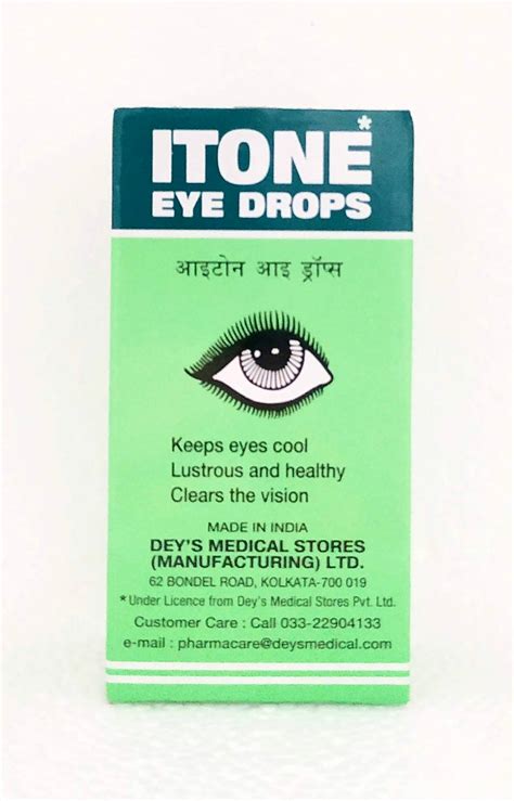 Buy Itone Eye Drops 10ml Online - Ayush Care