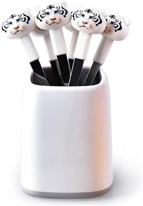 Buy KITSEN Reusable Plastic Spoon and Fork Set. 12 Spoons & 12 Forks ...