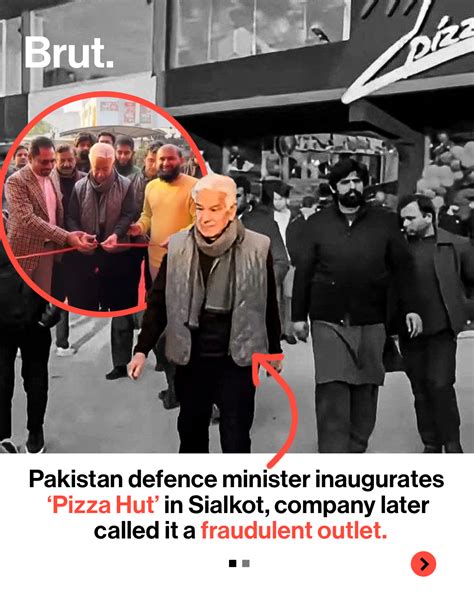 Pakistan Defence Minister Inaugurates ‘Pizza Hut’ Later Declared ...
