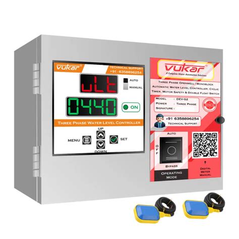 Vukar DEV-G2: Best Three Phase Water Level Controller with Cyclic Timer ...
