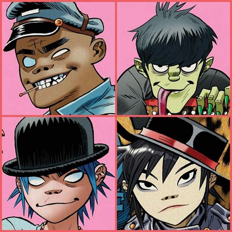 Gorillaz, G Magazine | Arte de gorillaz, Dibujos kawaii, Animales de anime