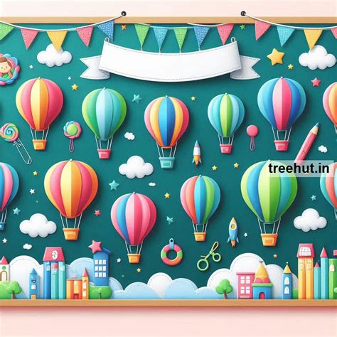 Hot Air Balloon Bulletin Board Ideas and Classroom Activities