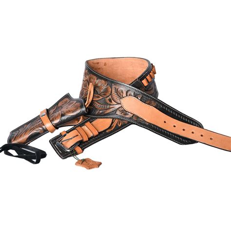 Buy Hulara Western Holster Full Grain DD Harness Buff Leather Holster ...