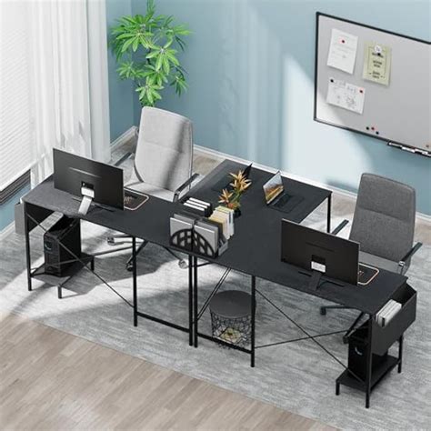 InfiniPower L-Shaped Corner Desk, 50-Inch Reversible India | Ubuy