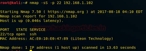 Understanding Nmap Scan with Wireshark - Hacking Articles