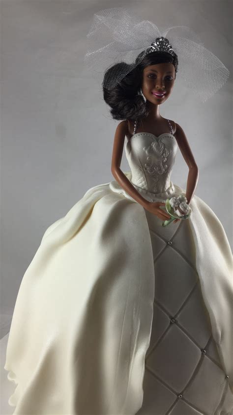 Barbie Bride Doll Cake - CakeCentral.com