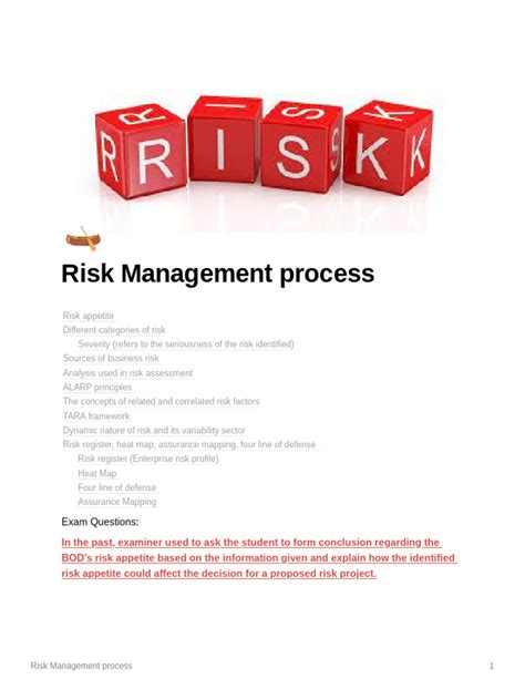 Risk Management Process PDF 的图像结果