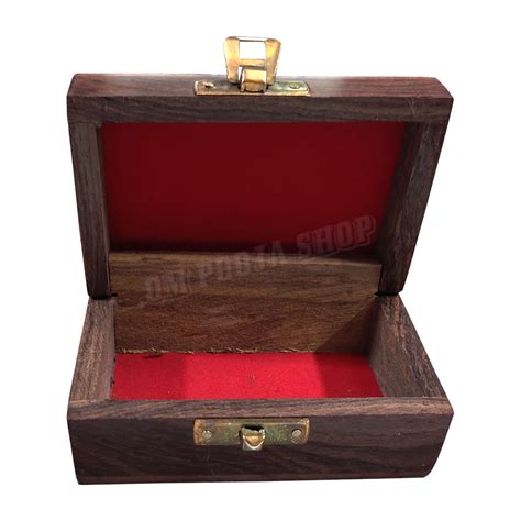 Buy Small Wooden Jewellery Storage Box online at best price