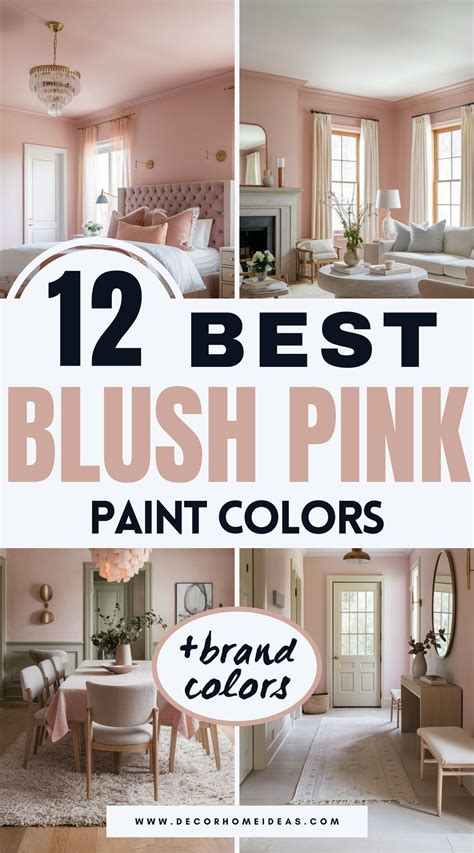 12 Soft Blush Pink Paint Colors for a Trendy Look