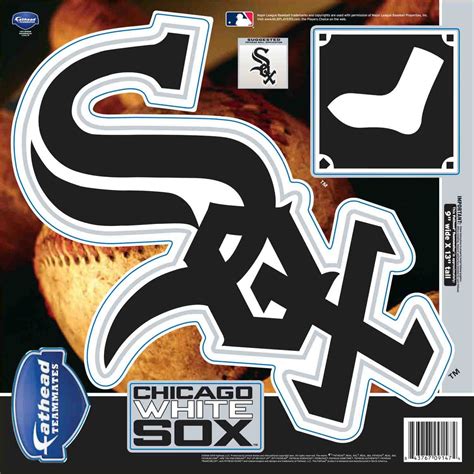 MLB Chicago White Sox Fathead Logo Decal : Amazon.in: Sports, Fitness ...