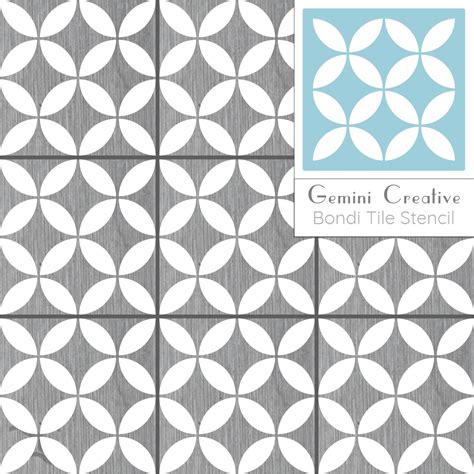 Bondi Tile Stencil