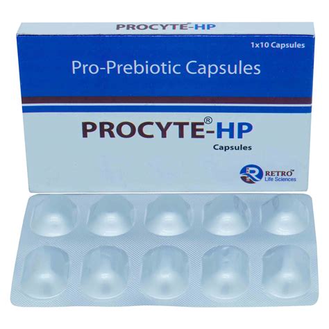 Procyte HP Capsule | Uses, Side Effects, Price | Apollo Pharmacy