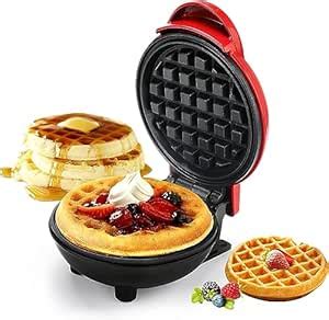 Azcona Impex™Mini Waffle Maker 4 Inch- 350 Watts: Stainless Steel Non ...