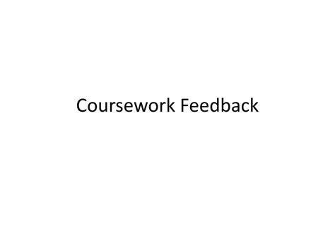 Image result for Coursework Feedback