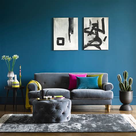 Turquoise And Grey Living Room Ideas