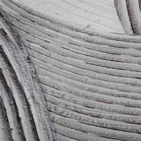 Found & Fable Neutral Pattern Canvas Wall Art, 18x24