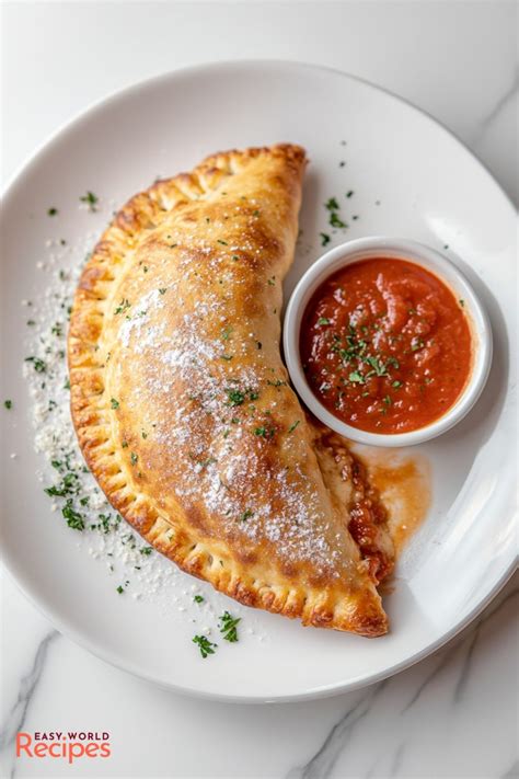 Traditional Italian Calzone Recipe - EasyWorldRecipes