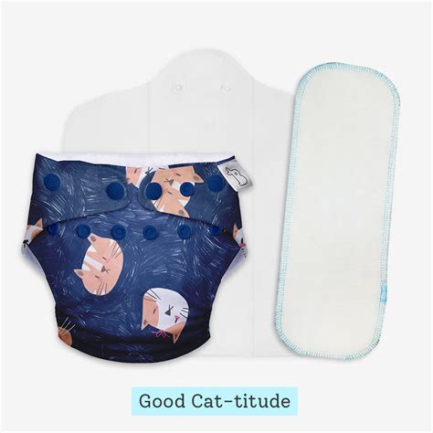 Heavy Wetter Combo (UNO Cloth Diaper + Magic Pad + Very Heavy Wetter B ...