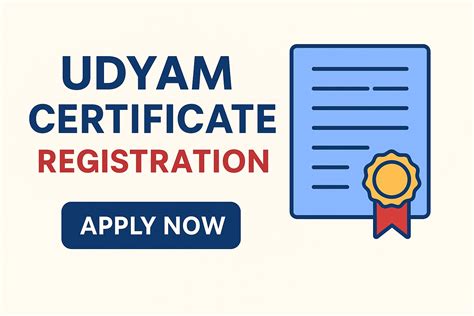 Udyam Certificate Registration 2025 – Complete Guide for MSMEs ...