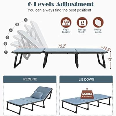 Barbella Folding Camping Cots Sleeping Cots for | Ubuy India