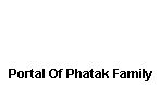 Phatak Family Portal