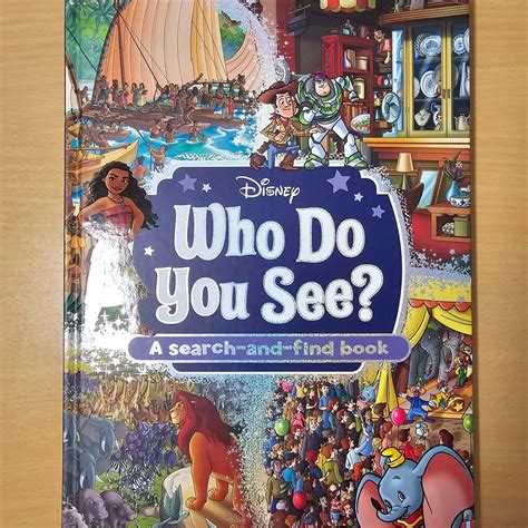 Disney: Who Do You See? A Search-and-Find Book(s)