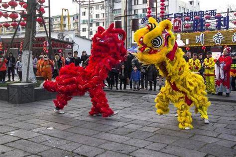 舞狮耍杂技是过年那味儿，可是南狮和北狮你知道吗？发财中国年|南狮|舞狮|狮头_新浪新闻