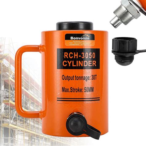 Buy Bonvoisin 30T 2 Inch Hollow Hydraulic Cylinder Jack Porta Power Ram ...