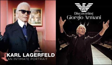 From Karl Lagerfeld to Giorgio Armani: Explore the untold stories of ...