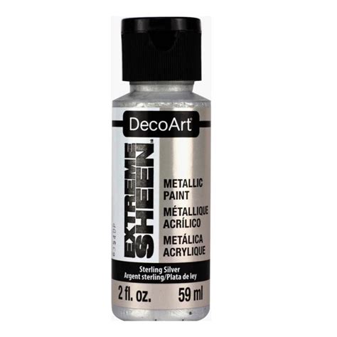 DecoArt Extreme Sheen Metallic Acrylic Paint – 59 ml — Mango