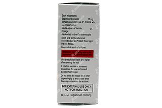 Bepochek Eye Drops 5 Ml - Uses, Side Effects, Dosage, Price | Truemeds