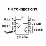 LM358 SMD IC - Low Power Dual Op-Amp IC