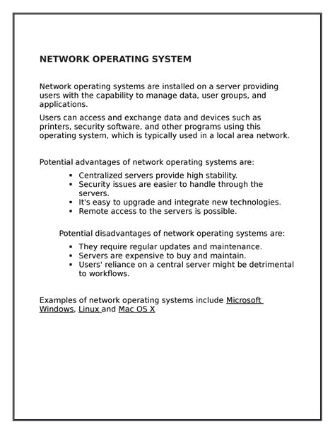 Image result for Computer Network Operating System