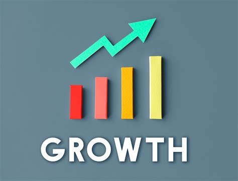Graph growth development improvement profit success concept | Free Photo