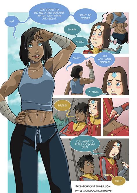 Asami loves Korra: Workout, part 2 by JakeRichmond on DeviantArt ...