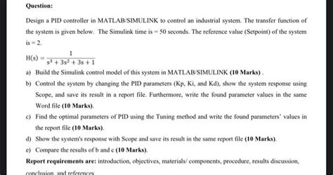 Engineering Projects On MATLAB Using PID 的图像结果