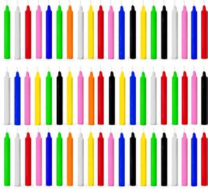 ASIDEA Pack of 60 Stick candles for home decoration, BIrthday, Diwali ...
