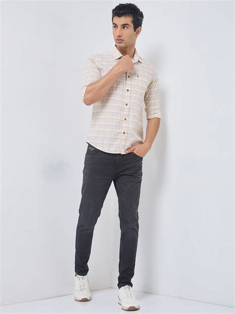 Full sleeves Slim Fit Lime Tonal Checks Shirt – Killer Jeans