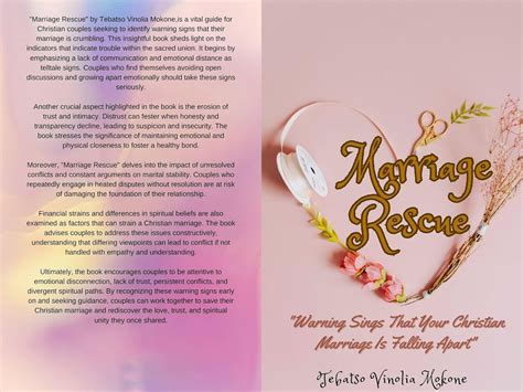 Marriage Rescue : Warning Signs That Your Christian Marriage Is Falling ...