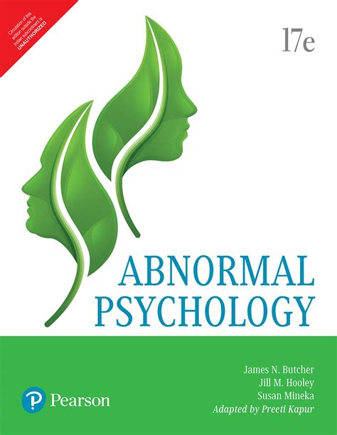 Abnormal Psychology-Pearson - Heritage Publishers & Distributors Pvt. Ltd