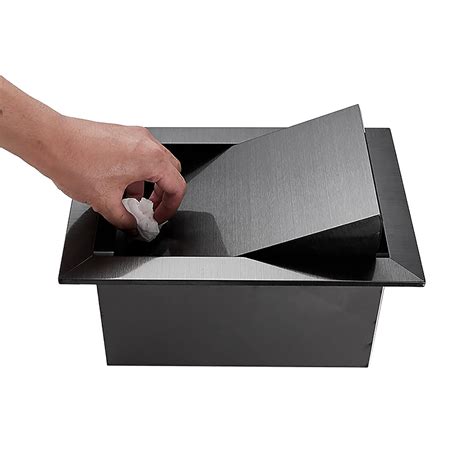 Built-in Countertop Trash Bin Lid and Waste Chute Nepal | Ubuy