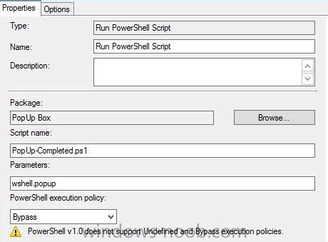 Image result for Run PowerShell Script in Task Sequence