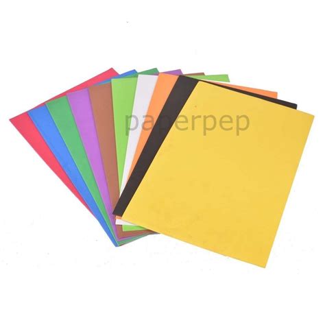 Paper Pep Craft Collection Scrapbook 1mm Plain Foam Sheets - Pack of 20 ...