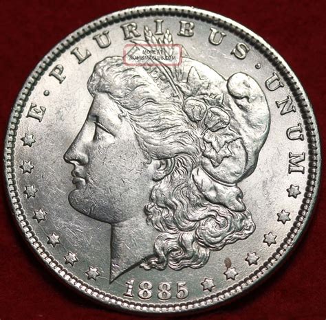 1885 Silver Morgan Dollar