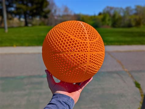 🏀 Airless Basketball - FiberFlex 30D・Free STL File for 3D printing・Cults