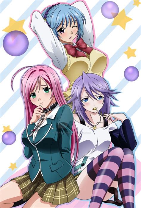 Rosario vampire characters - Artofit