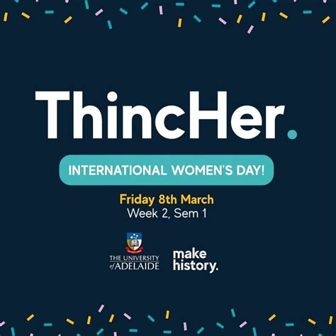 ThincHer IWD , Barr Smith Lawns, Adelaide, 8 March 2024 | AllEvents.in