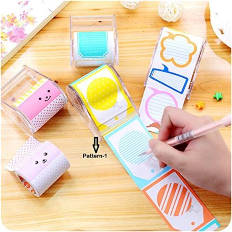 Jo's 1 Piece Self-Stick Rolls with The Dispenser (50mm x 6m), Multi ...